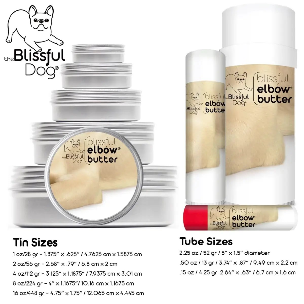 The Blissful Dog Elbow Butter Stick 5g (0.15 oz) | Lick-Safe Balm for Dry, Cracked Dog Elbows - view 7