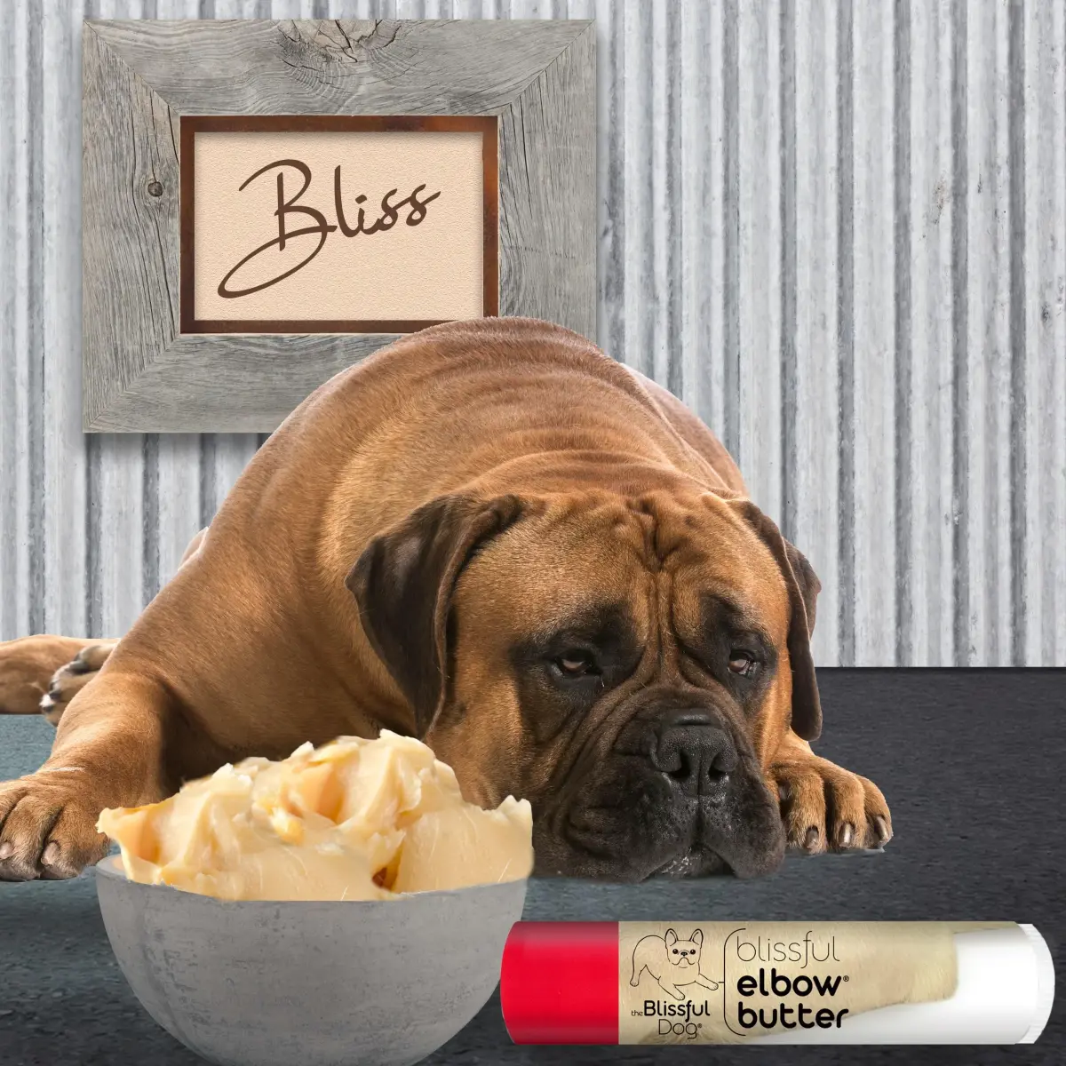 The Blissful Dog Elbow Butter Stick 5g (0.15 oz) | Lick-Safe Balm for Dry, Cracked Dog Elbows - view 2