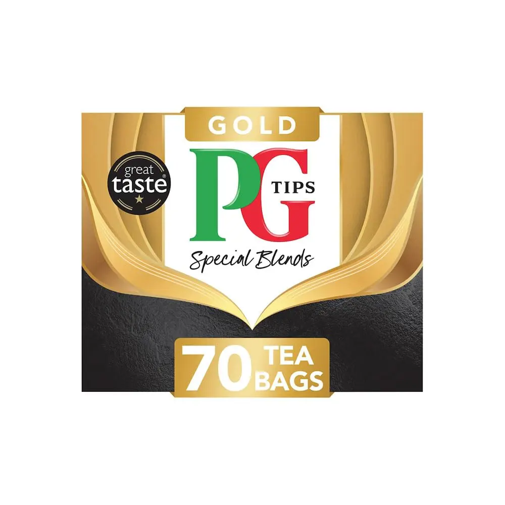 PG Tips Gold Best Special Blends Black Tea 70 Tea Bags | Rich, Smooth, Full-Bodied Flavour - main product image