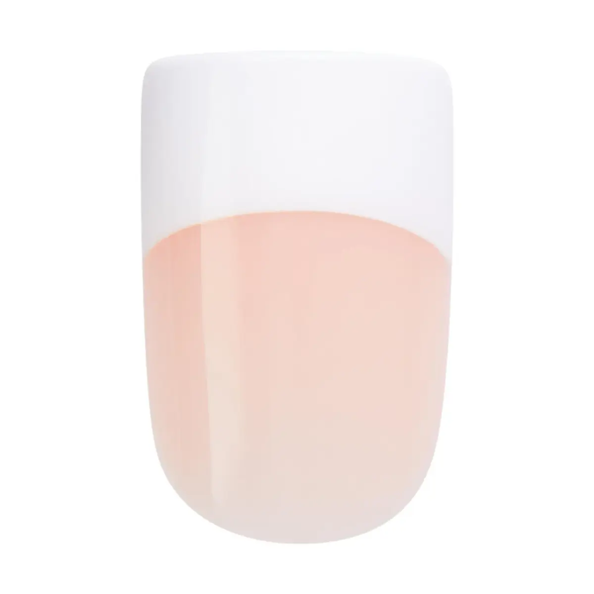 KISS Salon Acrylic French Tip Press On Nails Medium Square 'Sugar Rush' 28 Count | Authentic USA Import - view 5