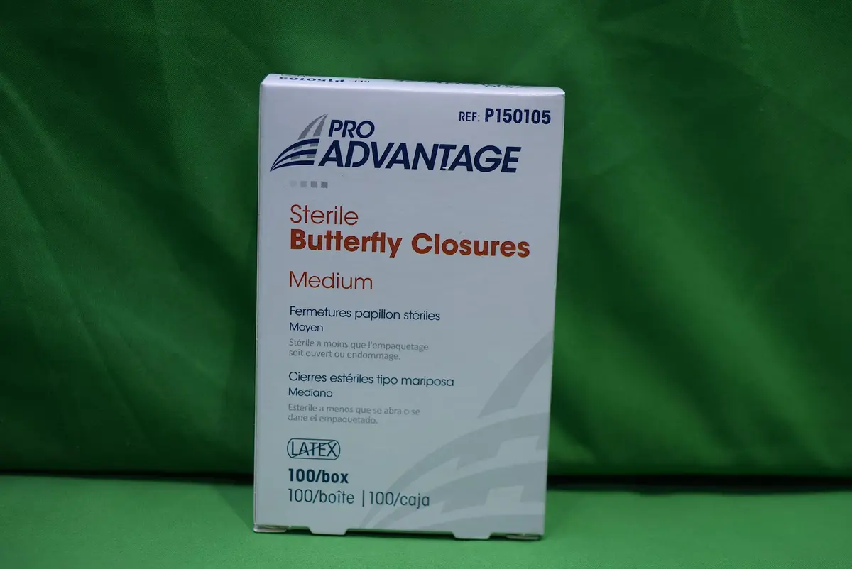 ProAdvantage Sterile Butterfly Closure Bandages Medium | Latex-Free Wound Care - view 2