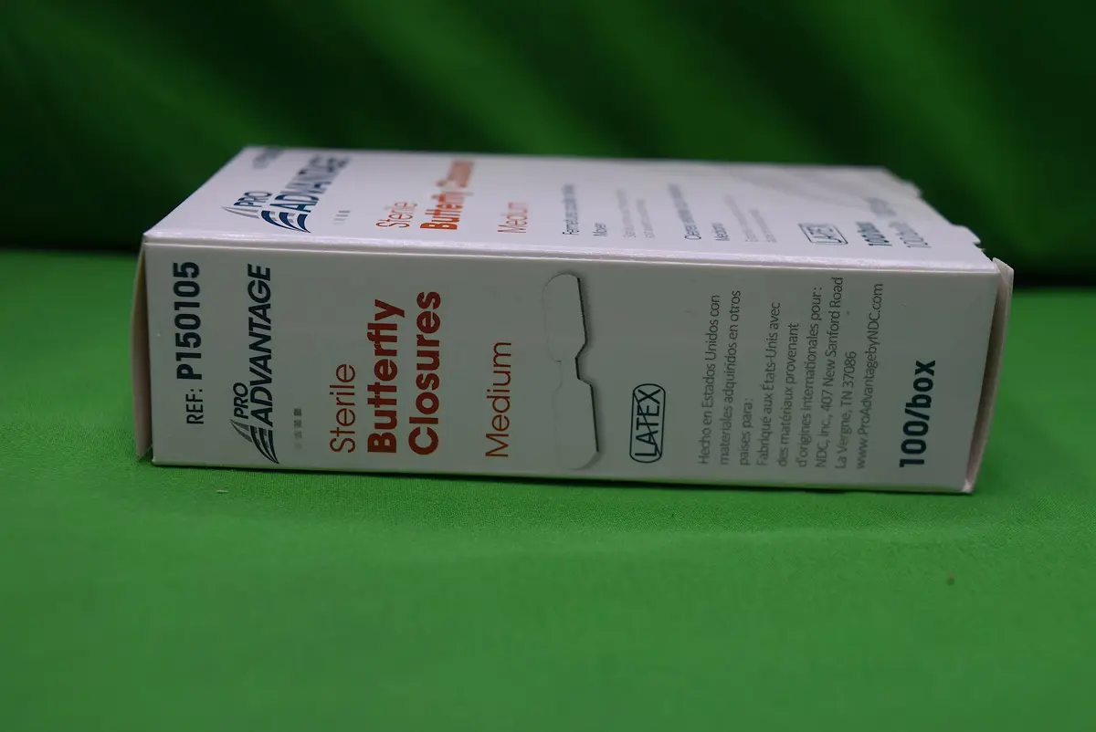 ProAdvantage Sterile Butterfly Closure Bandages Medium | Latex-Free Wound Care - view 4