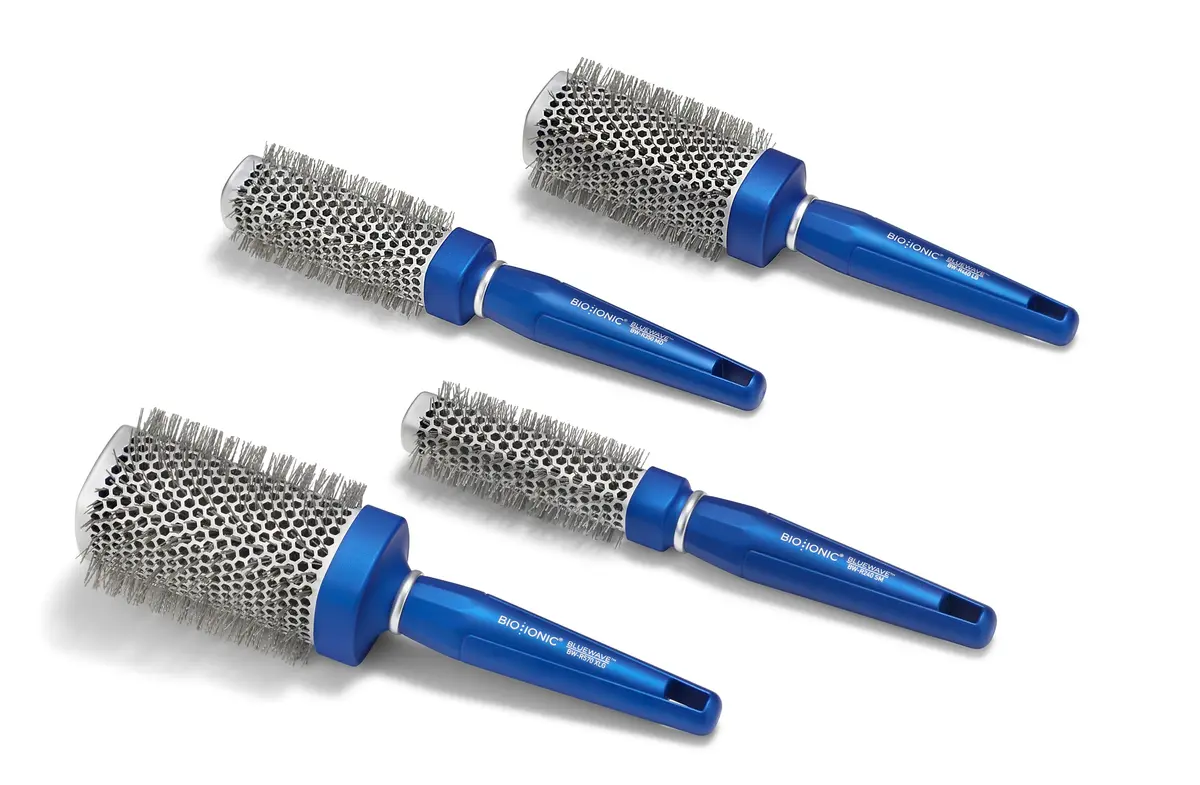 BIO IONIC Bluewave Nanoionic Conditioning Brush Large | Salon-Quality Styling Tool - view 3