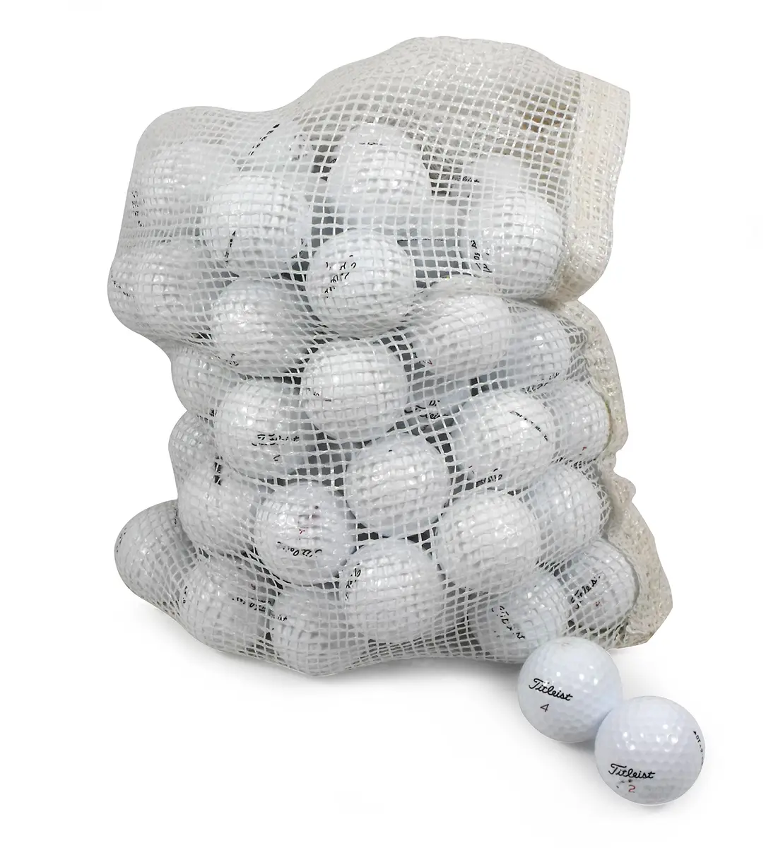 Titleist Used Golf Balls 72 Pack | Assorted Recycled Balls in Fair to Good Condition - main product image