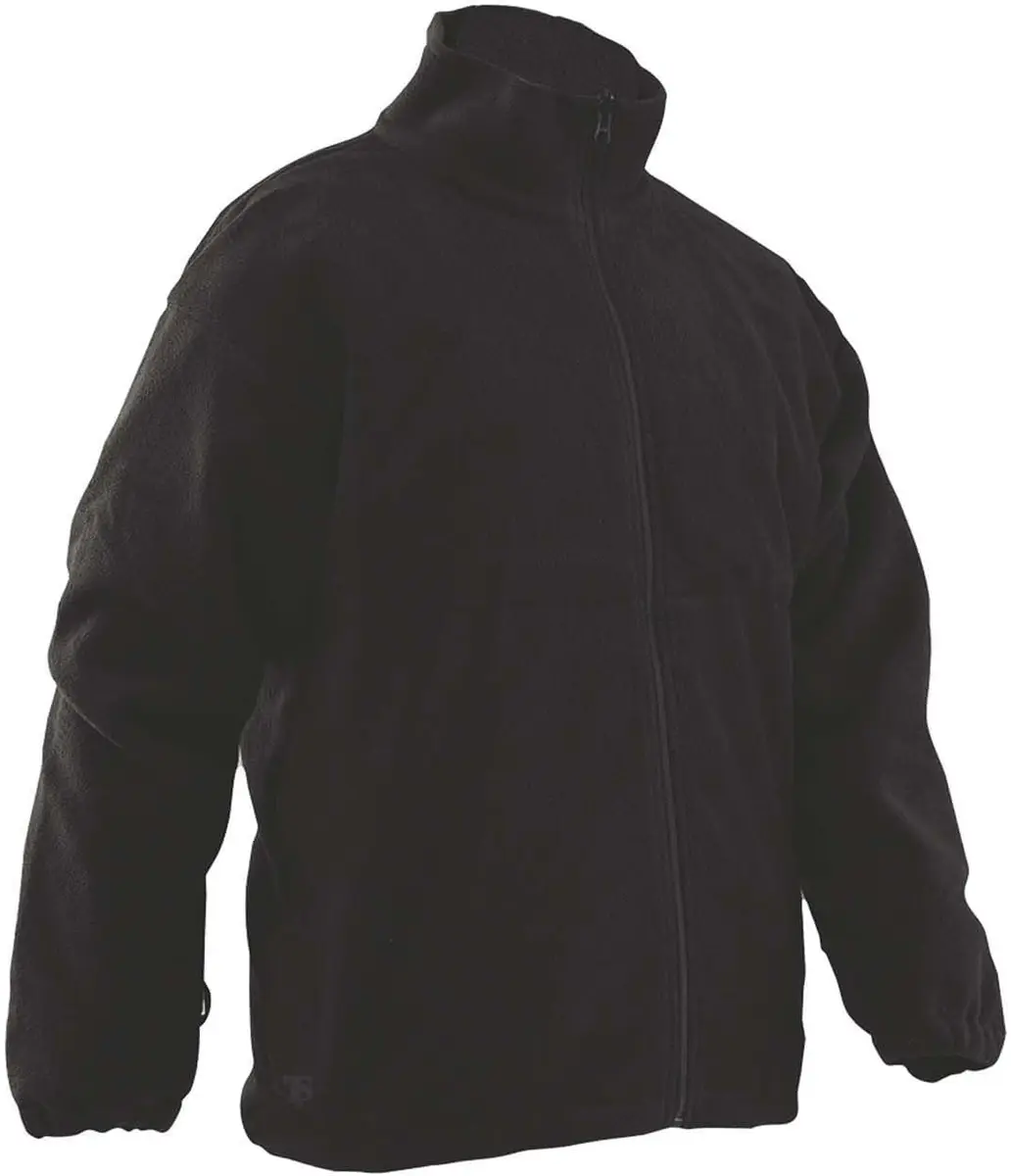 Tru-Spec Men's Polar Fleece Jacket - Warm & Lightweight Outerwear for Outdoor Adventures, Versatile Casual Coat, Black - Medium Regular - main product image