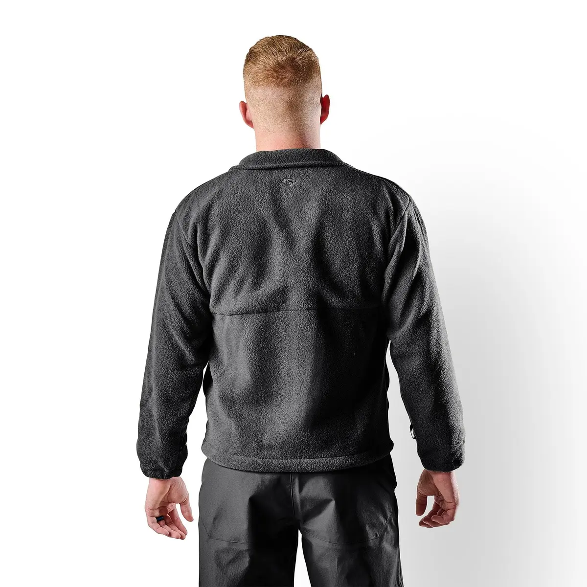 Tru-Spec Men's Polar Fleece Jacket - Warm & Lightweight Outerwear for Outdoor Adventures, Versatile Casual Coat, Black - Medium Regular - view 4