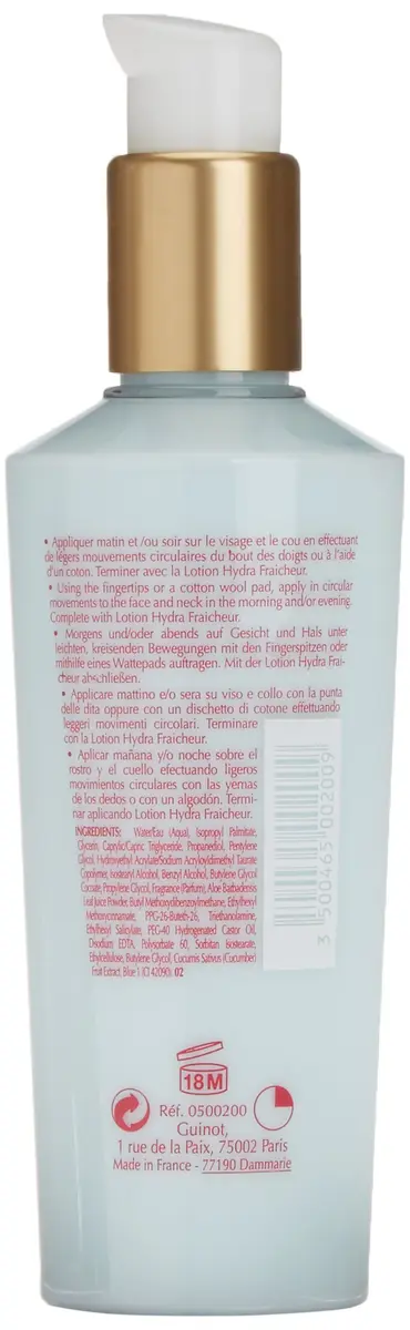 Guinot Refreshing Cleansing Milk 6.9 Fl Oz | Gentle Waterproof Makeup Remover for All Skin Types - view 2