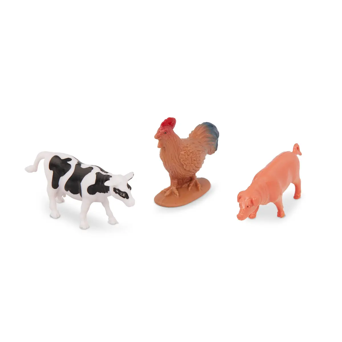 Terra by Battat Farm Animals Toy Tube 60 Mini Figures | Educational Plastic Playset for Kids 3+ - view 9