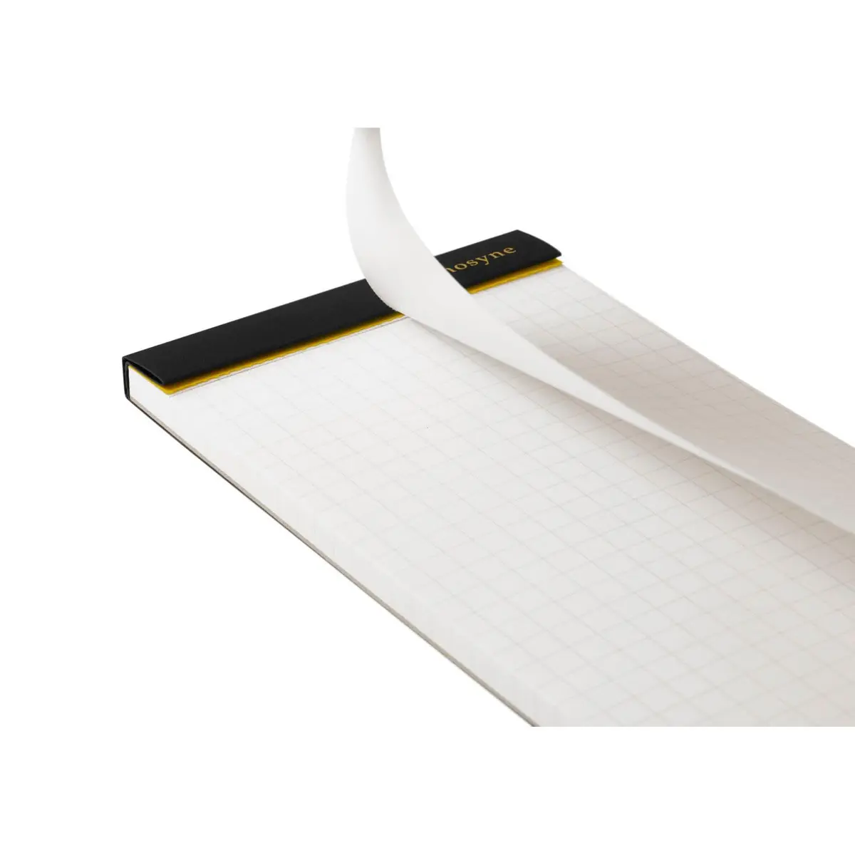 Maruman Mnemosyne Memo Pad, Long Vertical 7.87"x2.95", 5mm Grid | Premium Japanese Paper for Precise Notes - view 6
