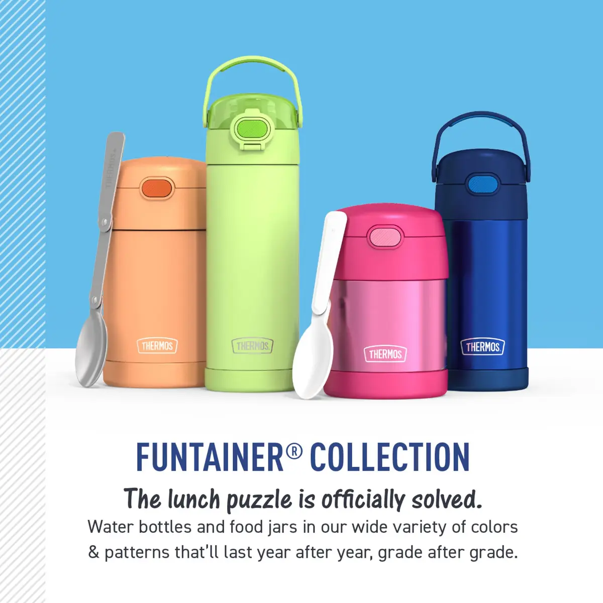 THERMOS Kids Food Jar 10oz | Keeps Hot & Cold, BPA-Free, Kid-Friendly Design - view 6