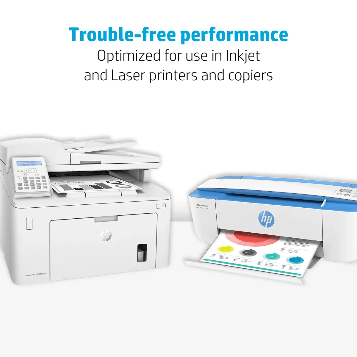 HP Papers Copy & Print 20 lb Letter Size Paper 3000 Sheets (8.5 x 11 Inches) | 92 Bright FSC Certified - view 4
