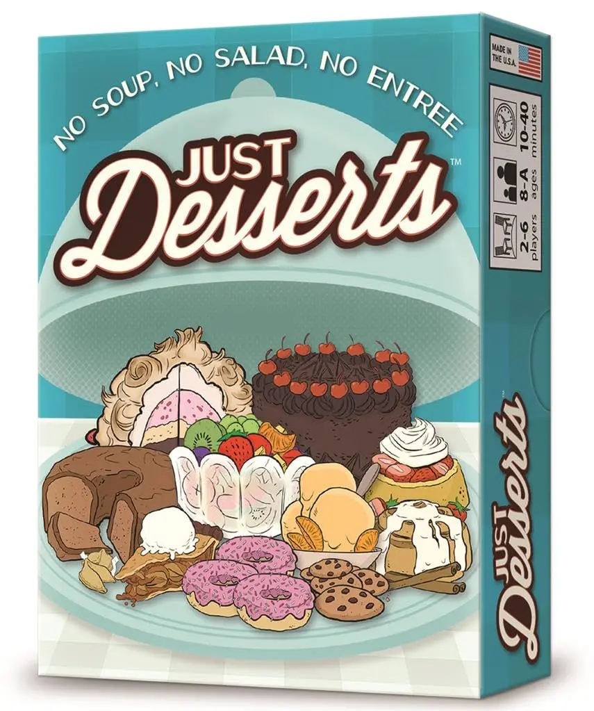 Looney Labs Just Desserts Card Game - Flavorful Expansion and New Characters | 100 Cards - main product image