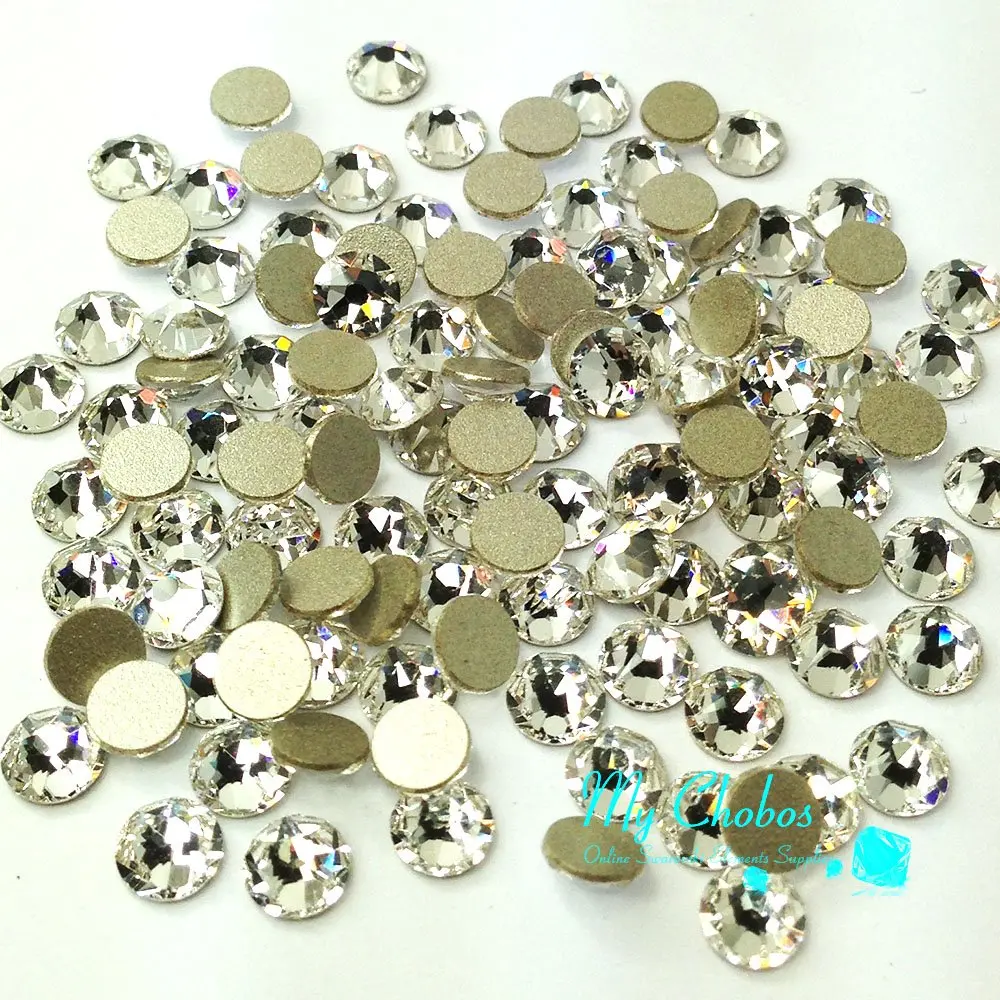 Crystal-Wholesale 288 pcs Crystal Flat Backs SS30 | Clear Swarovski 2088 Loose Crystals for Crafts - view 2