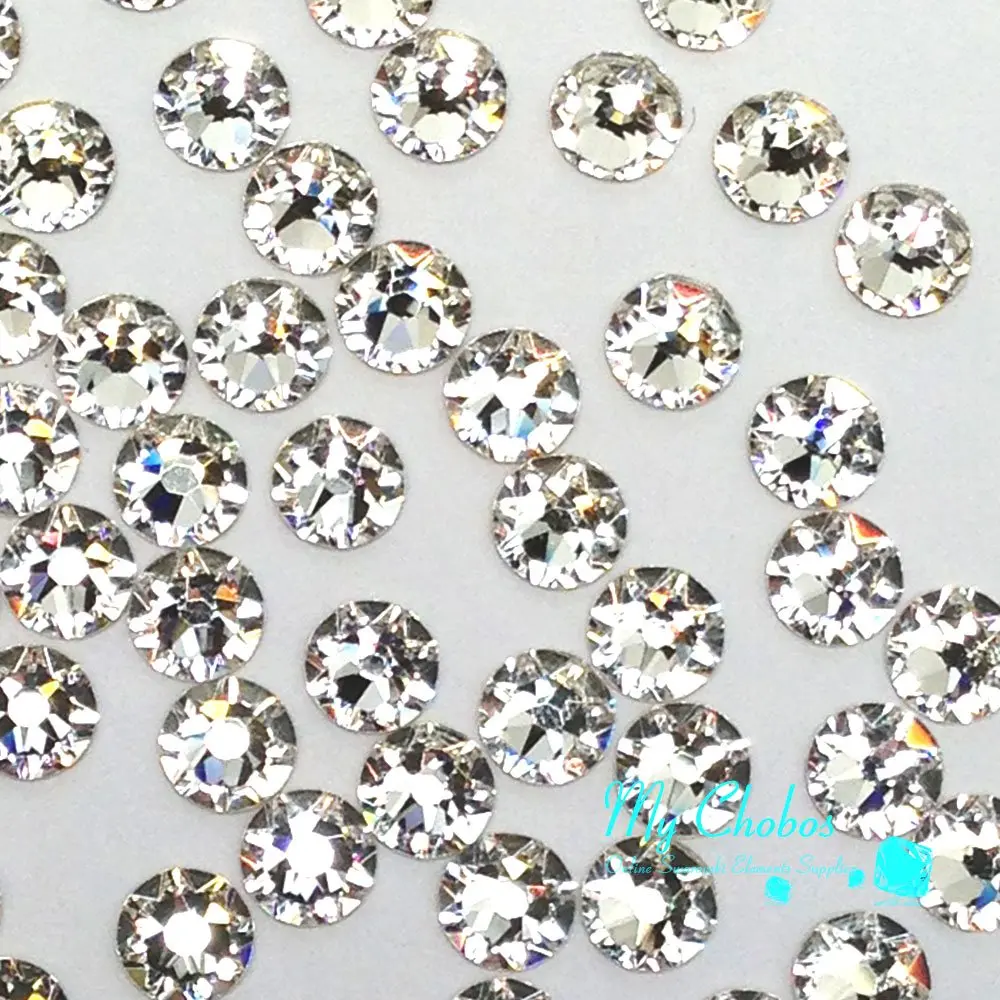 Crystal-Wholesale 288 pcs Crystal Flat Backs SS30 | Clear Swarovski 2088 Loose Crystals for Crafts - view 3