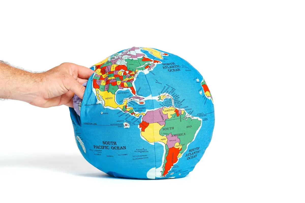 Hugg-A-Planet Pocket Earth with Moon Plush Globe 12in | Educational Toy for Kids & Adults - view 2