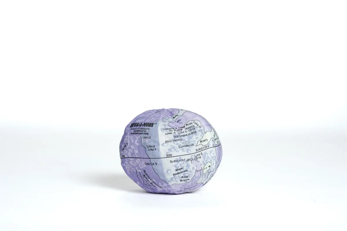 Hugg-A-Planet Pocket Earth with Moon Plush Globe 12in | Educational Toy for Kids & Adults - view 3