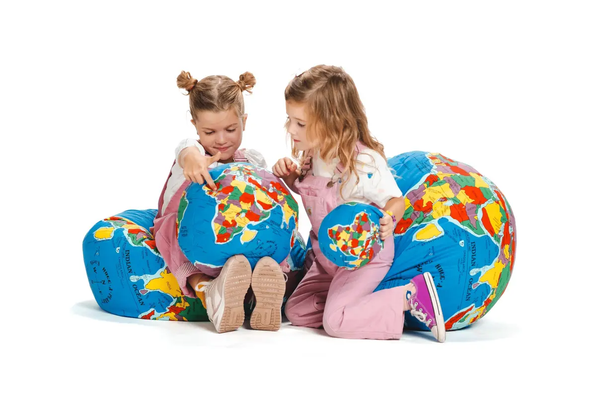 Hugg-A-Planet Pocket Earth with Moon Plush Globe 12in | Educational Toy for Kids & Adults - view 4
