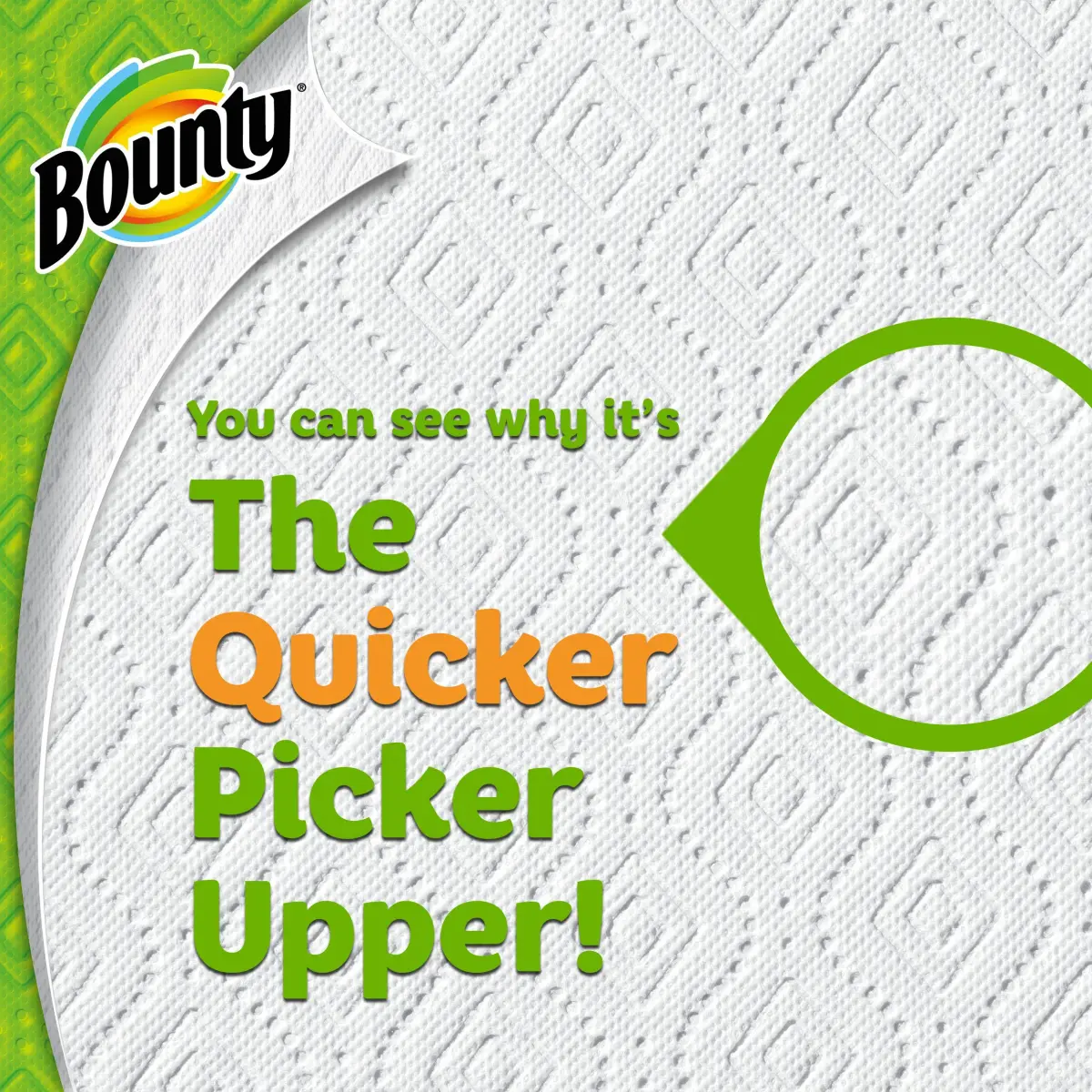 Bounty Select-A-Size Paper Towels, White, Giant Roll, 8 Rolls | 2X More Absorbent - view 4
