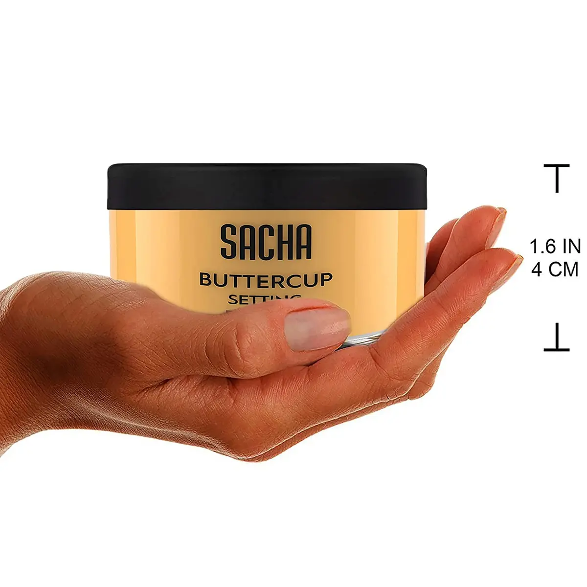 Sacha Buttercup Setting Powder 1.75 oz | Flawless Matte Finish for Medium to Deep Skin - view 6