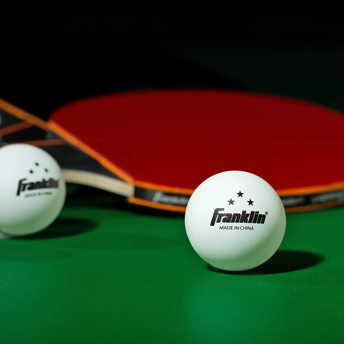 Franklin Sports 3-Star Ping Pong Balls 40mm (6-Pack, White) | Consistent Bounce & Spin for Club Play - view 7