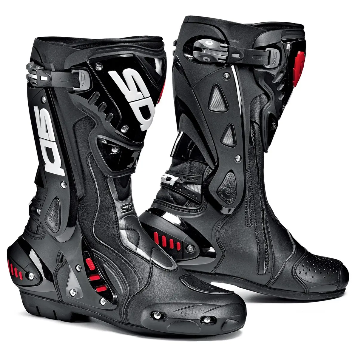 Sidi ST BLACK SZ 12.5/47 | Track-Ready Street Motorcycle Boot with Cam-Lock Buckle - view 3
