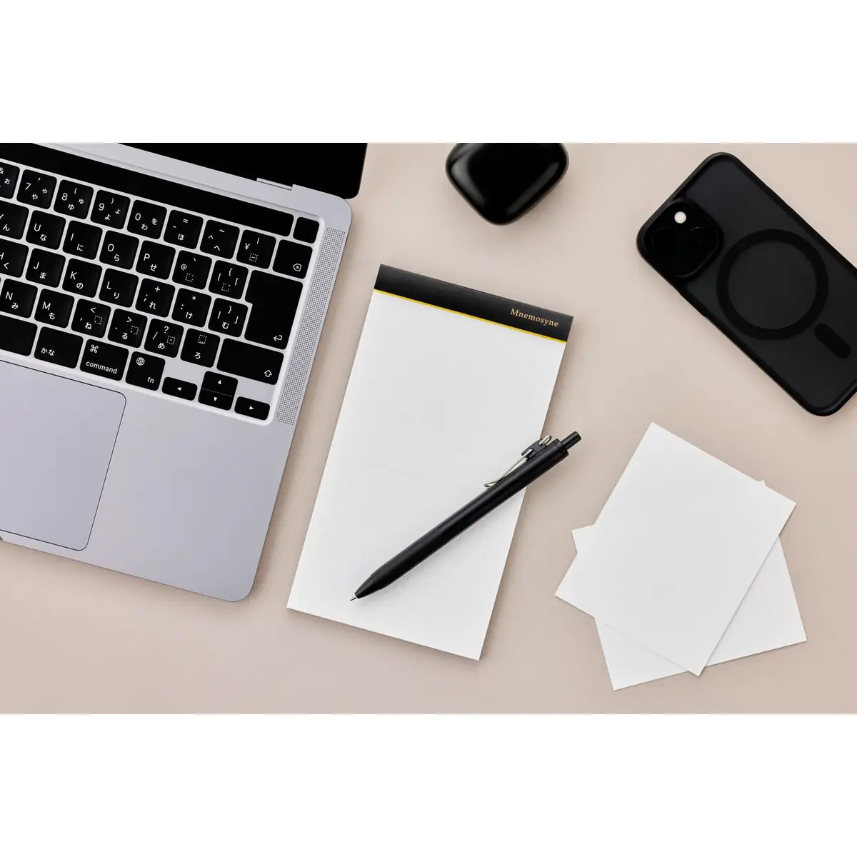 Maruman Mnemosyne Legal Pad Vertical 10cm x 17.9cm (3.94"x7.09") | Premium Japanese Paper - view 9