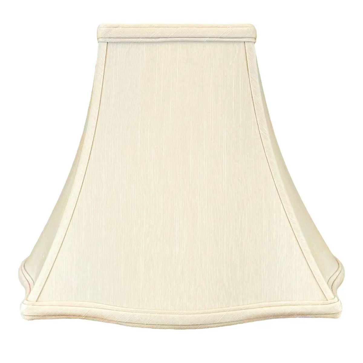 Royal Designs Fancy Square Bell Lamp Shade - Beige - 5 x 12 x 9.75 | Classic design for modern & transitional decor - view 2