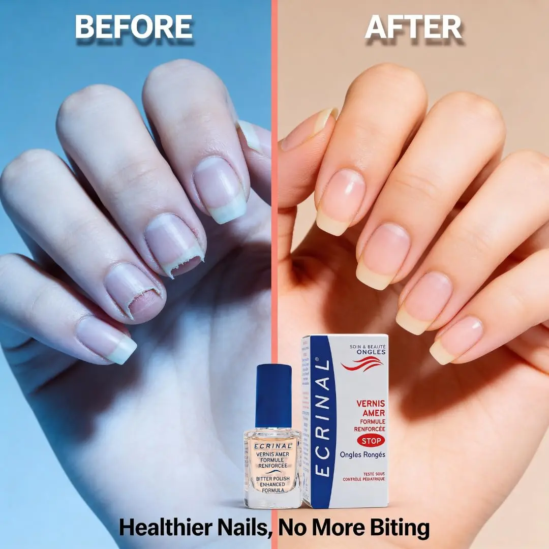 Ecrinal Bitter Polish for Nails 0.34 Fl Oz | Prevents Nail Biting & Thumb Sucking - view 4