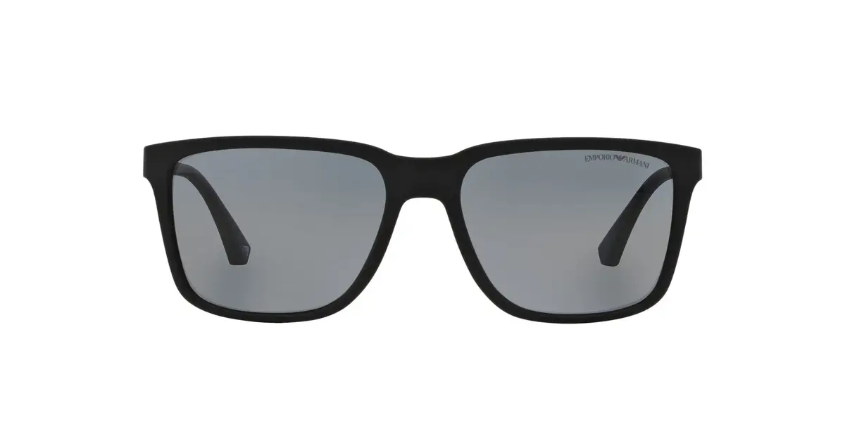 Emporio Armani EA4047 Sunglasses 56 mm Polarized Green Polycarbonate for Women - main product image