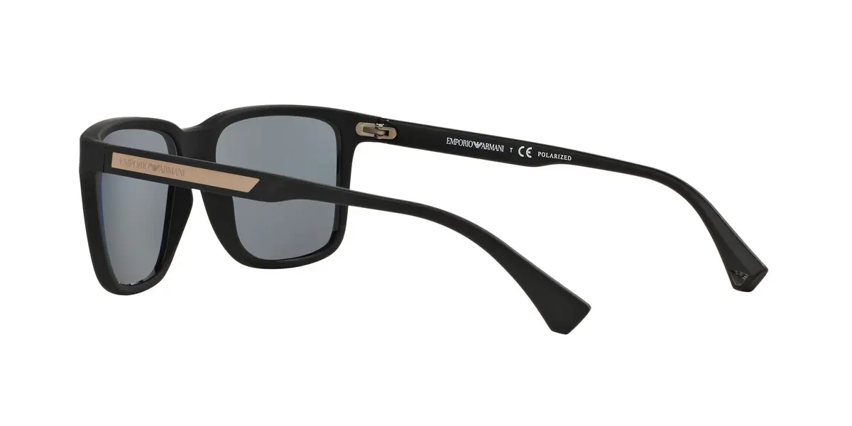 Emporio Armani EA4047 Sunglasses 56 mm Polarized Green Polycarbonate for Women - view 5