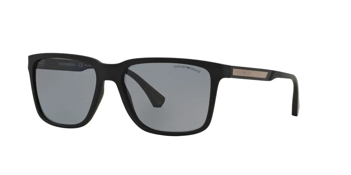 Emporio Armani EA4047 Sunglasses 56 mm Polarized Green Polycarbonate for Women - view 2