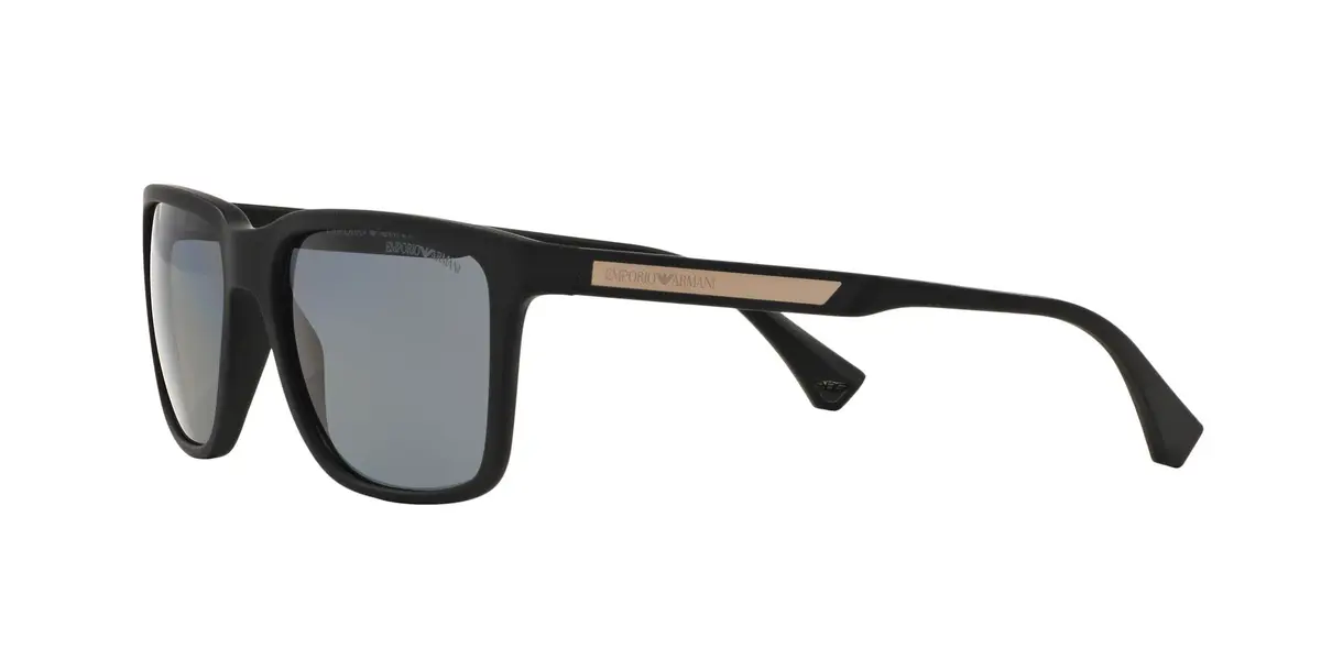 Emporio Armani EA4047 Sunglasses 56 mm Polarized Green Polycarbonate for Women - view 3