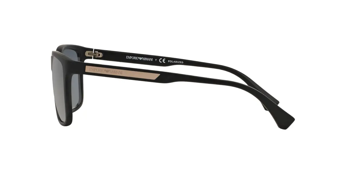 Emporio Armani EA4047 Sunglasses 56 mm Polarized Green Polycarbonate for Women - view 4
