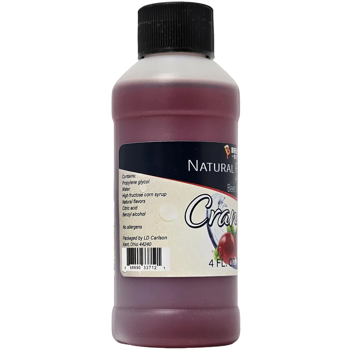 Brewer's Best Cranberry Flavoring 4 fl oz | Natural Beer & Wine Flavoring for Home Brewing - view 3