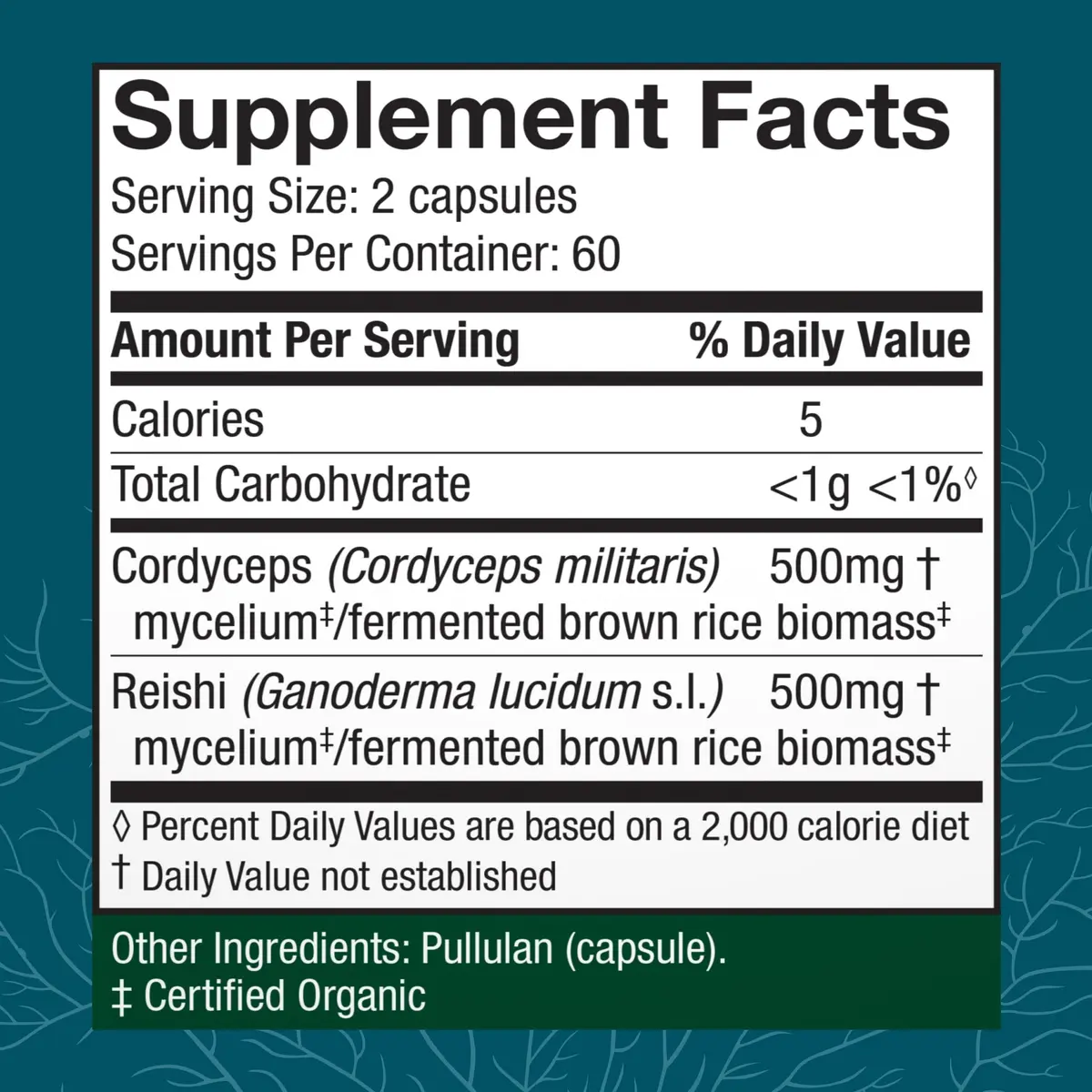 Host Defense CordyChi Capsules 120 Count | Immune Support & Energy Boost with Cordyceps & Reishi - view 2