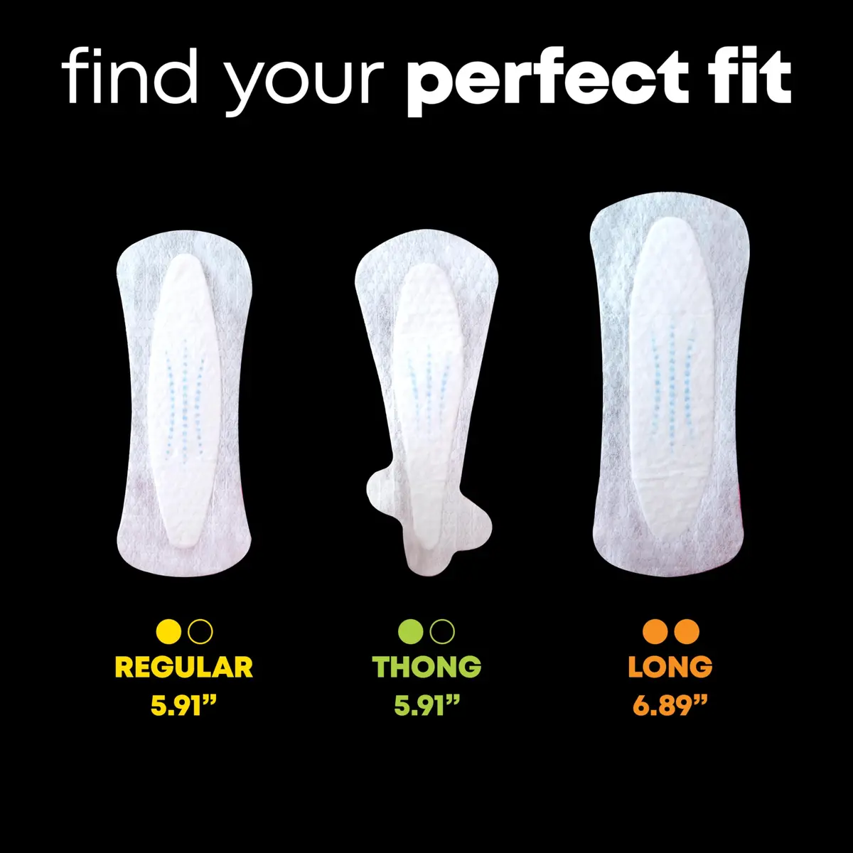 U by Kotex Balance Daily Panty Liners, 100 Count | Light Absorbency, Soft & Flexible Fit - view 3