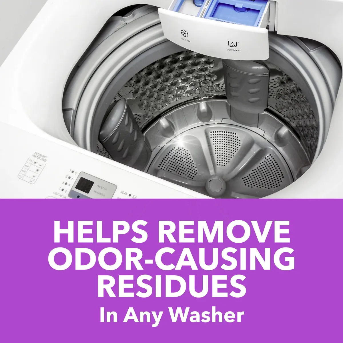 OxiClean Washing Machine Cleaner with Odor Blasters, 4 Count Pouches | Cleans Residues & Eliminates Odors - view 2