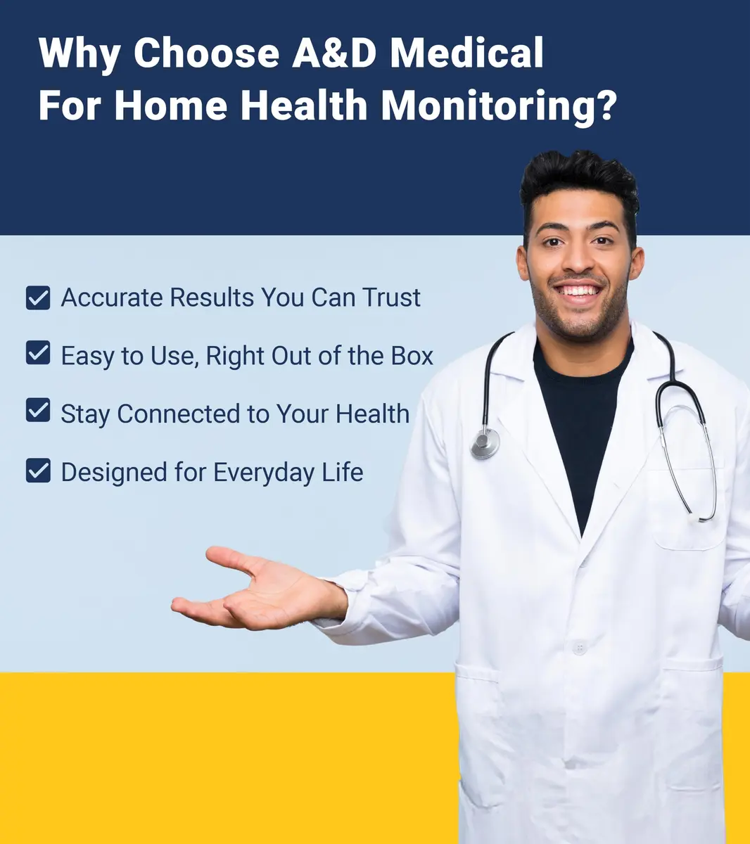 A&D Medical UB-543 Wrist Blood Pressure Monitor for Home Use | Accurate Multi-User Wrist BP Device - view 6