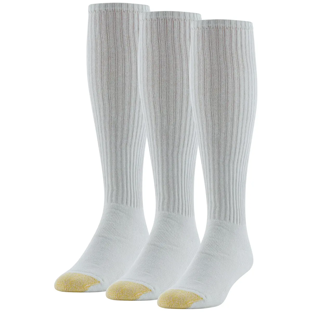 GOLDTOE Men's Ultra Tec Performance Over-The-Calf Athletic Socks 3-Pairs | Moisture Control & Reinforced Toe - main product image