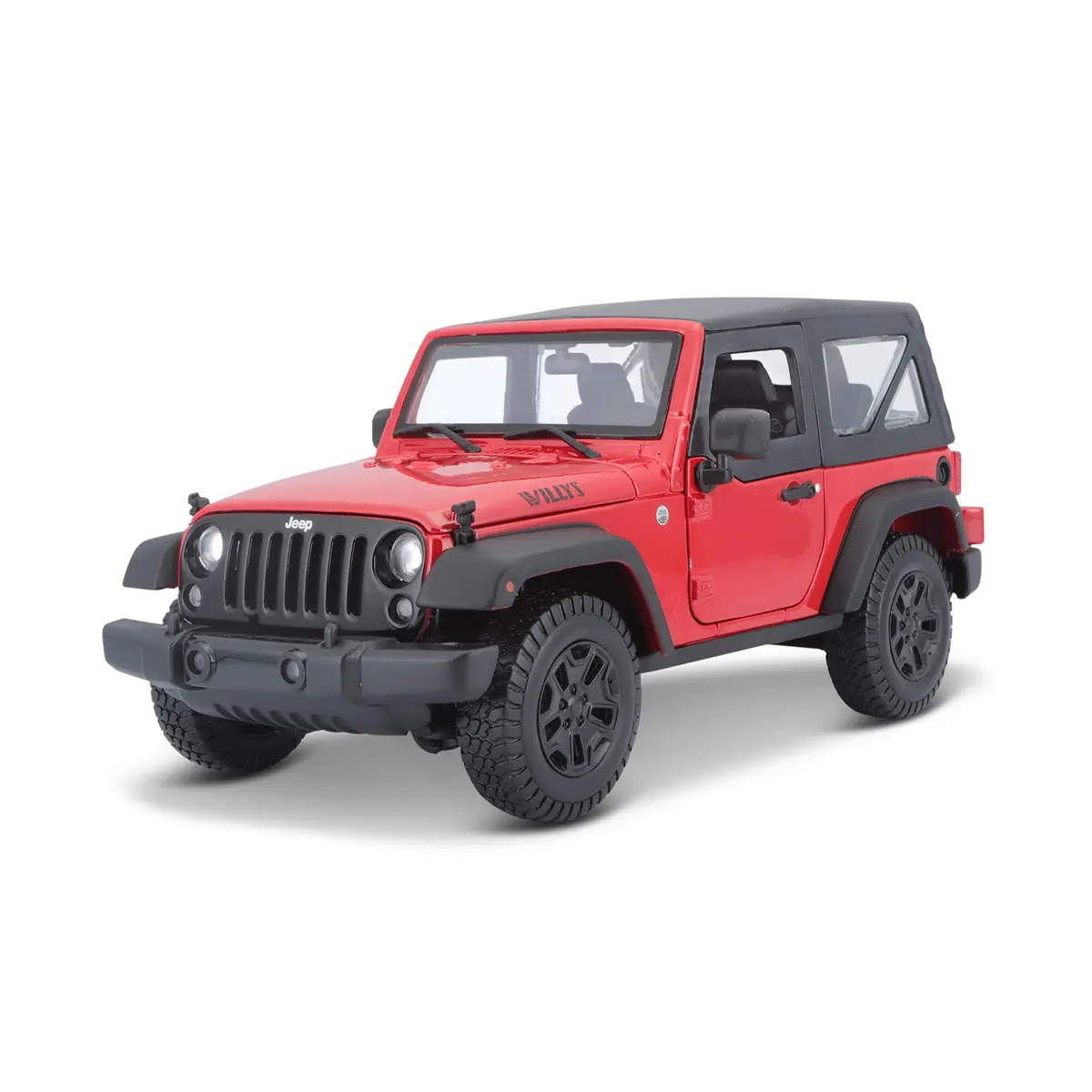 Maisto 1:18 Diecast Vehicle 2014 Jeep Wrangler | Highly Detailed Collectible Model - main product image