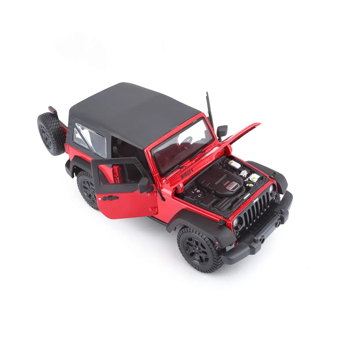 Maisto 1:18 Diecast Vehicle 2014 Jeep Wrangler | Highly Detailed Collectible Model - view 2
