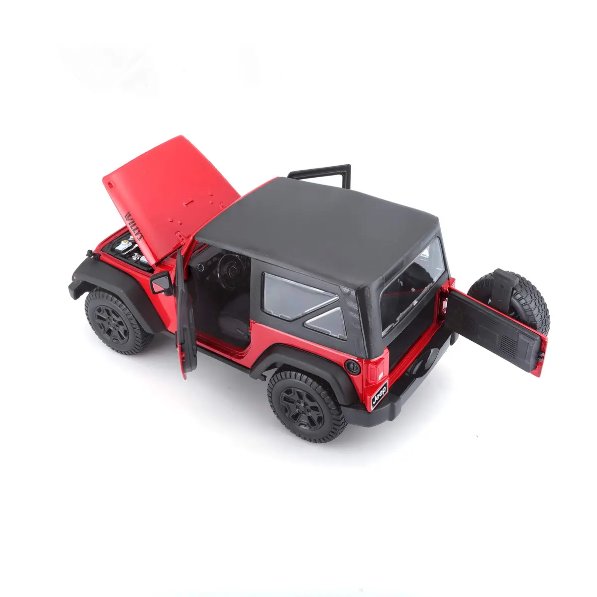 Maisto 1:18 Diecast Vehicle 2014 Jeep Wrangler | Highly Detailed Collectible Model - view 3