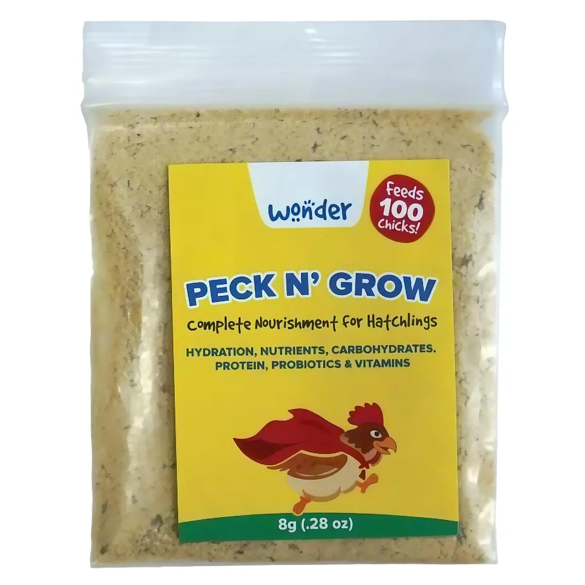 Stromberg's Peck n' Grow 0.28 oz Pack for 100 Chicks | Supports Early Chick Development - main product image