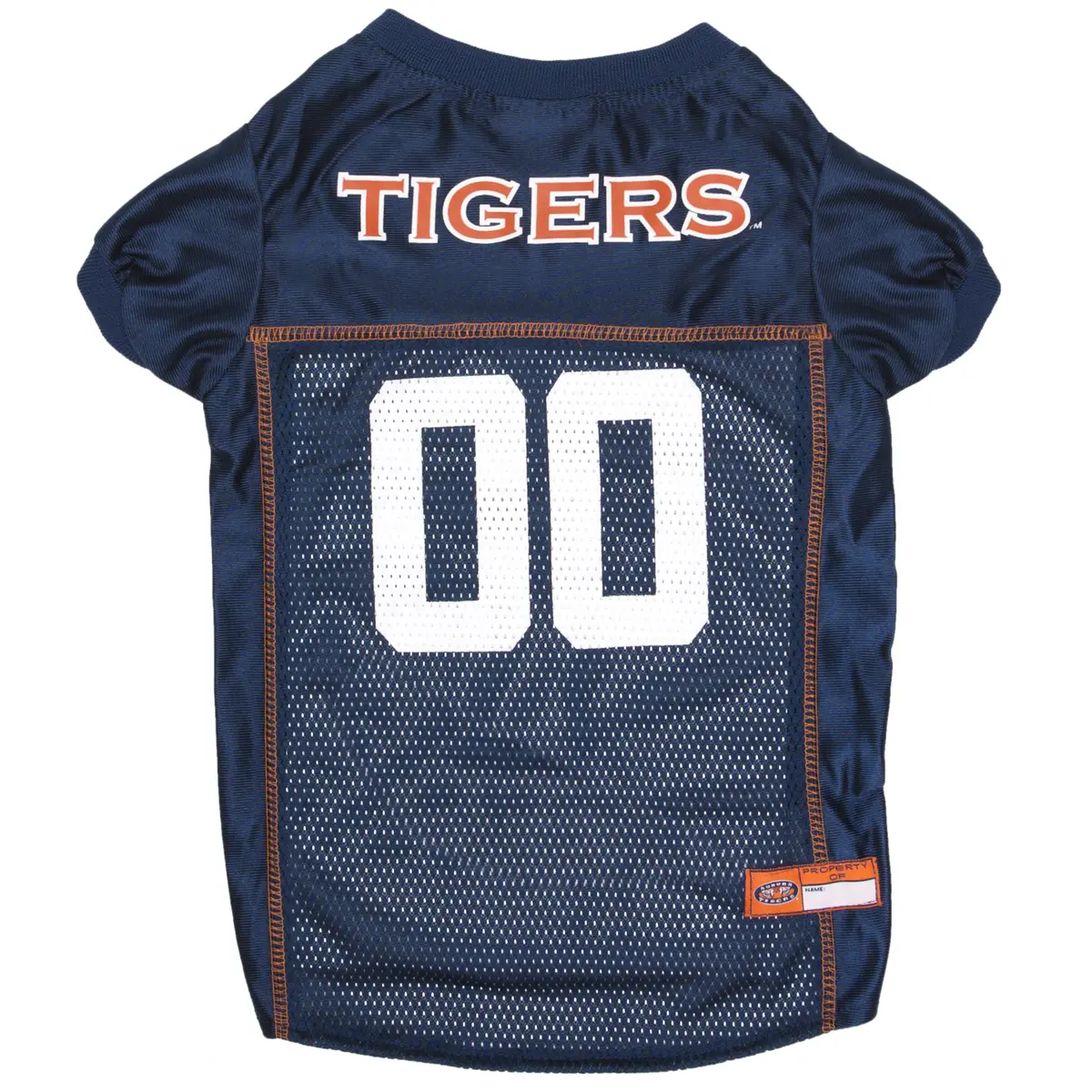 Pets First NCAA College Auburn Tigers Mesh Jersey for DOGS & CATS, Medium | Licensed Dog Jersey with College Team - main product image
