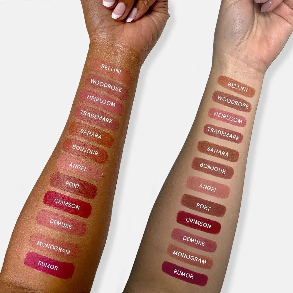 Glo Skin Beauty Suede Matte Lip Crayon, Long-Lasting Color, Demure | Velvety Matte Lipstick for All - view 4