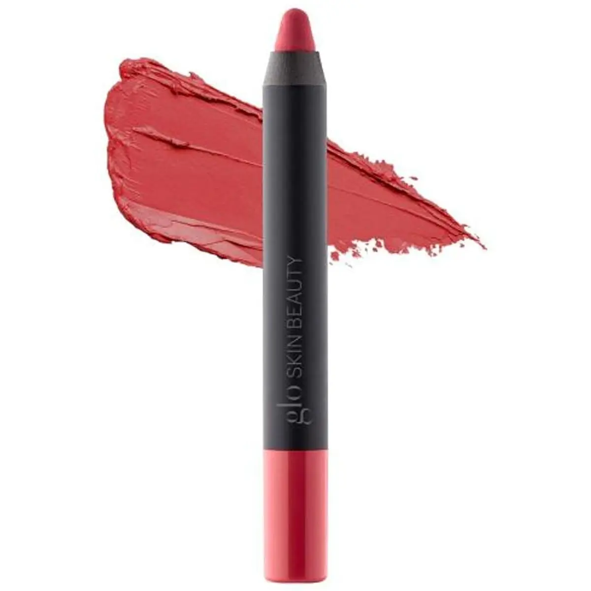 Glo Skin Beauty Suede Matte Lip Crayon, Long-Lasting Color, Demure | Velvety Matte Lipstick for All - main product image