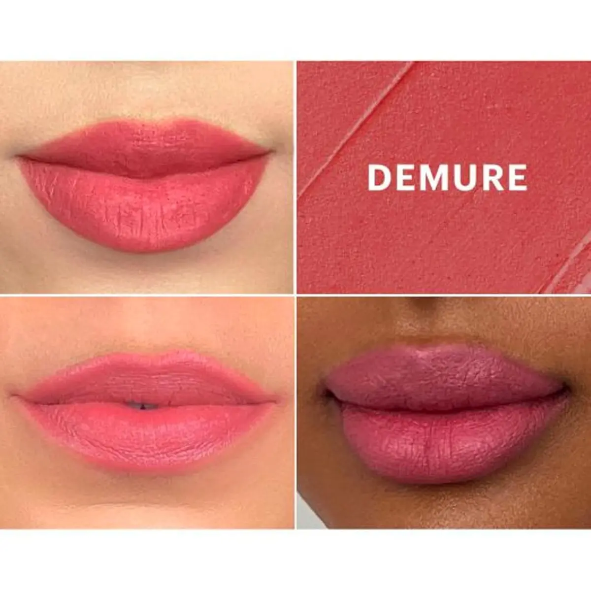 Glo Skin Beauty Suede Matte Lip Crayon, Long-Lasting Color, Demure | Velvety Matte Lipstick for All - view 3