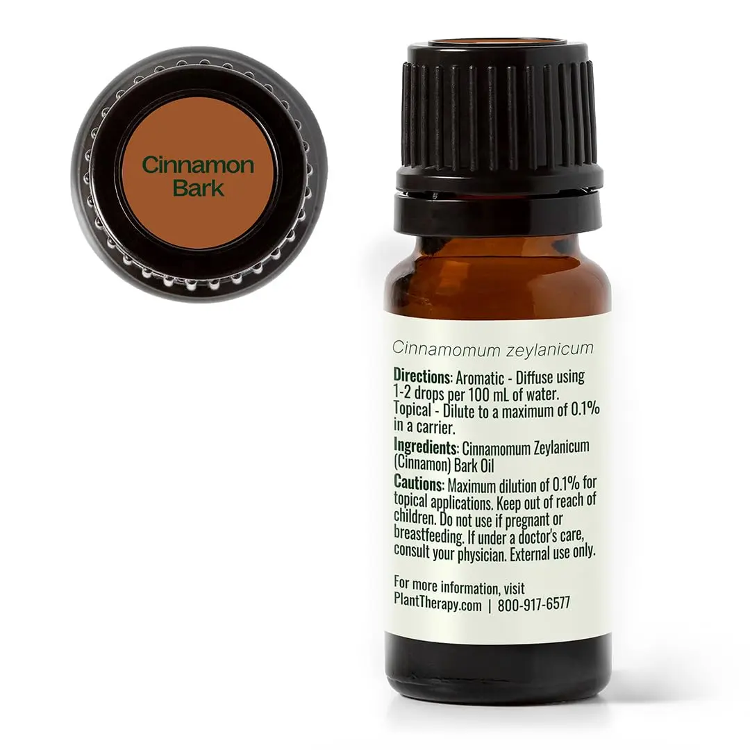 Plant Therapy Cinnamon Bark Essential Oil 10 mL | Pure, Undiluted Cinnamon Oil for Diffuser & Blends - view 7
