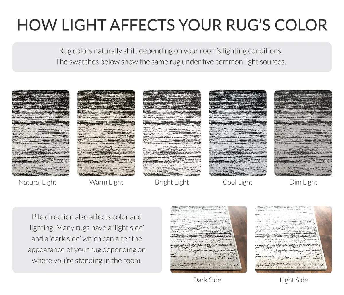 SAFAVIEH Adirondack Accent Rug 2'6"x4' | Silver & Black, Modern & Durable (70-120 chars) - view 5