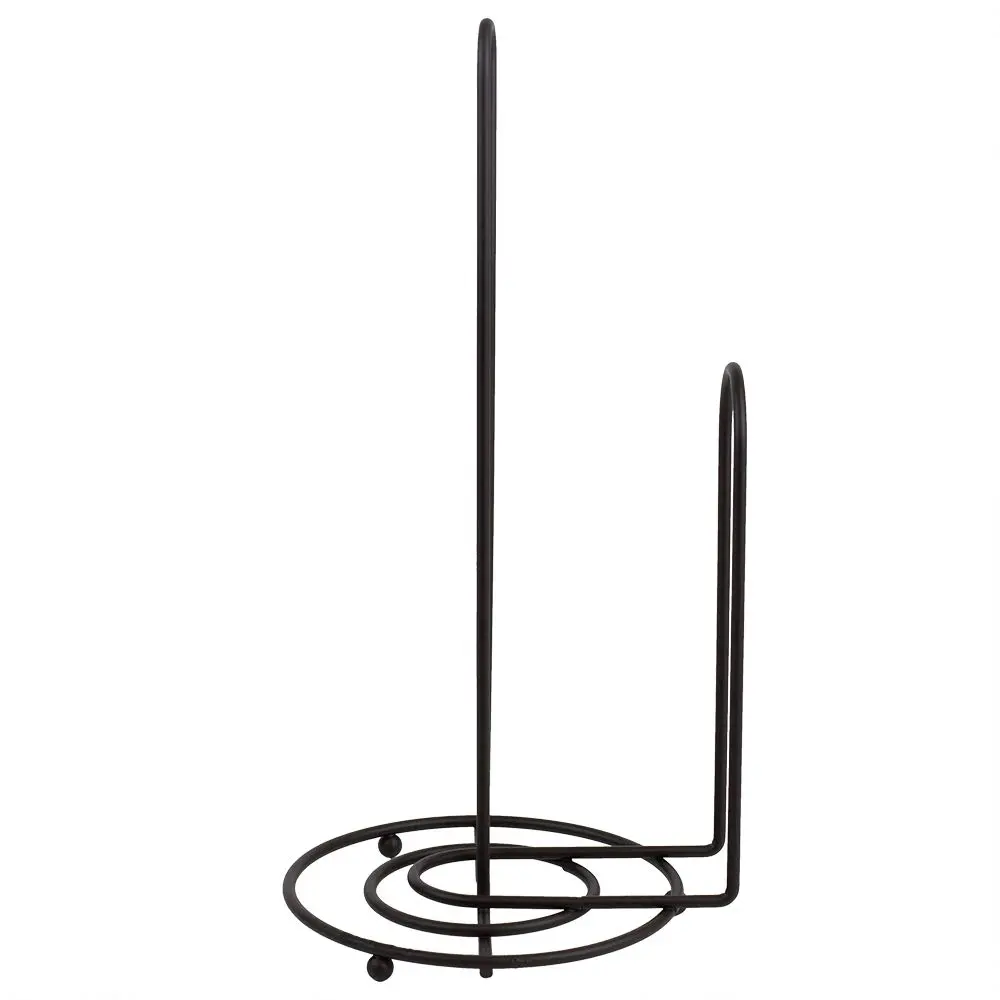 Home Basics Paper Towel Holder with Easy-Tear Arm | Bronze Finish, Fits Standard & Jumbo Rolls - view 3